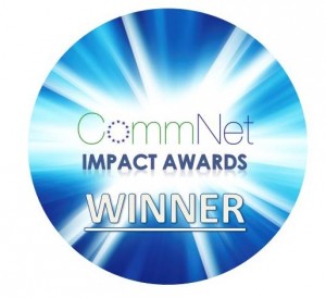 CommNet Impact Award Winner logo