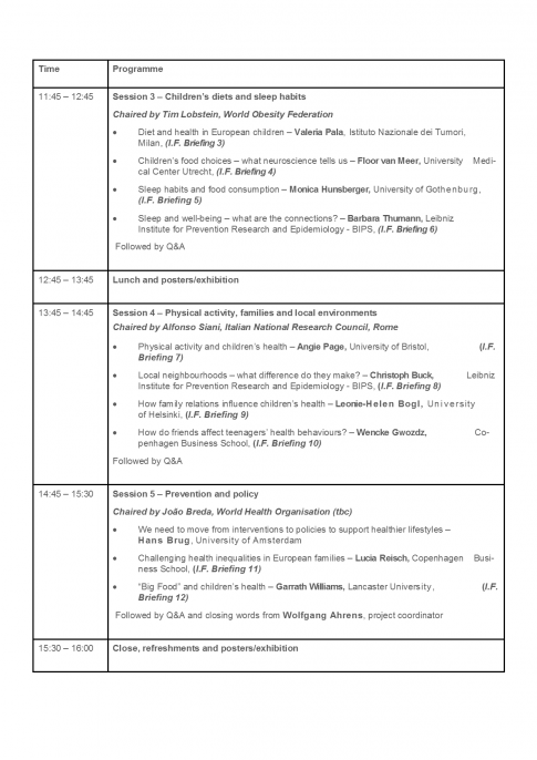 Conference programme page 2